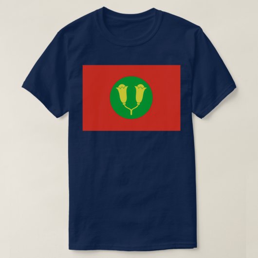 Vlag van het sultanaat Zanzibar T-shirt (Design voorkant)