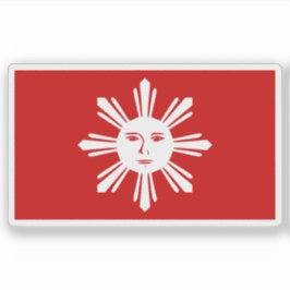Vlag van het Tagalog volk Sticker