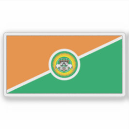 Vlag van het Taita-Taveta County, Republiek Kenia Sticker