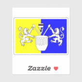 Vlag van het Tooro-volk, Oeganda Sticker (Vel)