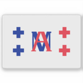 Vlag van het Tuʻi Tonga-rijk, Tonga (1845-1858) Sticker