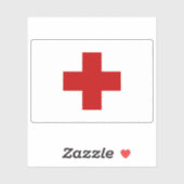 Vlag van het Tuʻi Tonga-rijk, Tonga (1862-1866) Sticker (Vel)