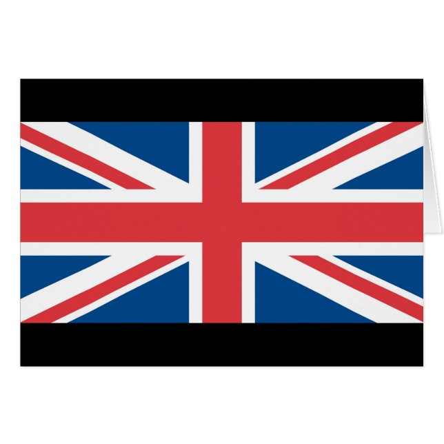 Vlag van het Verenigd Koninkrijk (Voorkant Horizontaal)
