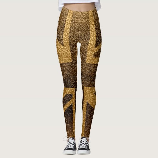 vlag van het Verenigd Koninkrijk #13 Leggings (Voorkant)