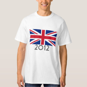 vlag van het Verenigd Koninkrijk "2012" T-shirt