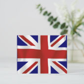 Vlag van het Verenigd Koninkrijk #2 Briefkaart (Staand voorkant)