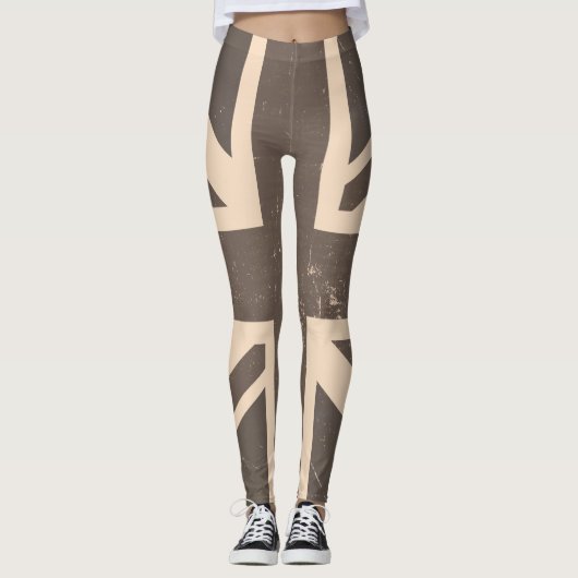  vlag van het Verenigd Koninkrijk #4 Leggings (Voorkant)