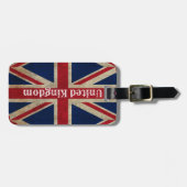 Vlag van het Verenigd Koninkrijk Bagagelabel (Voorkant horizontaal)