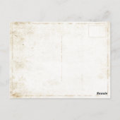 Vlag van het Verenigd Koninkrijk bij Silhouette va Briefkaart (Achterkant)