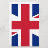 Vlag van het Verenigd Koninkrijk Briefpapier (Voorkant / Achterkant)