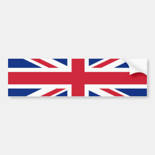 Vlag van het Verenigd Koninkrijk Bumpersticker