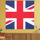 Vlag van het Verenigd Koninkrijk Canvas Afdruk (Insitu (Woonkamer))