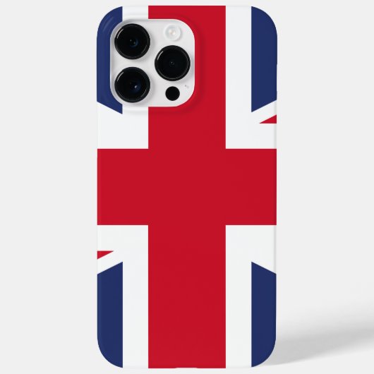 Vlag van het Verenigd Koninkrijk Case-Mate iPhone Case (Achterkant)
