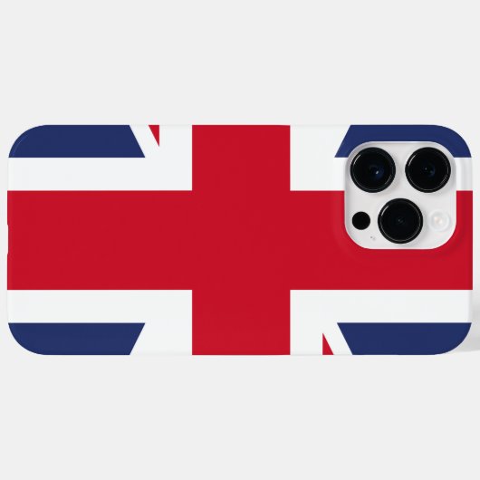 Vlag van het Verenigd Koninkrijk Case-Mate iPhone Case (Achterkant (horizontaal))