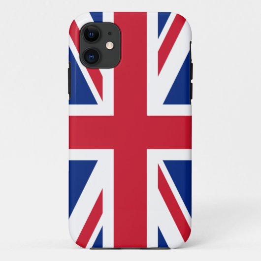 Vlag van het Verenigd Koninkrijk Case-Mate iPhone Case (Achterkant)