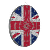 Vlag van het Verenigd Koninkrijk Dartbord (Voorkant Links)