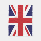 Vlag van het Verenigd Koninkrijk Fleece Deken (Voorkant)