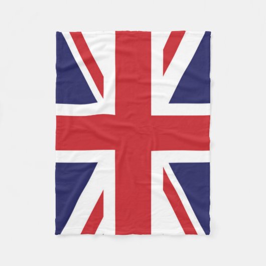 Vlag van het Verenigd Koninkrijk Fleece Deken (Voorkant)