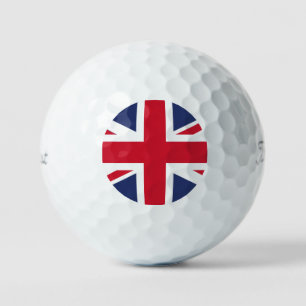 Vlag van het Verenigd Koninkrijk Golfballen