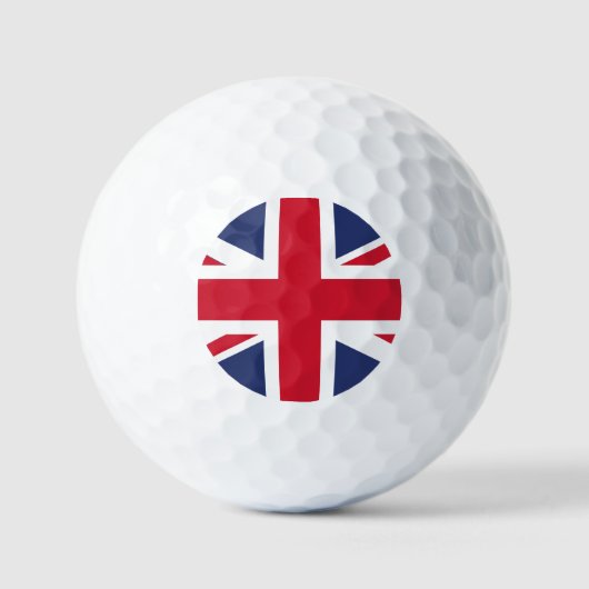 Vlag van het Verenigd Koninkrijk Golfballen (Voorkant)