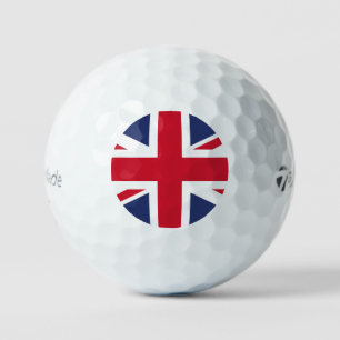 Vlag van het Verenigd Koninkrijk Golfballen