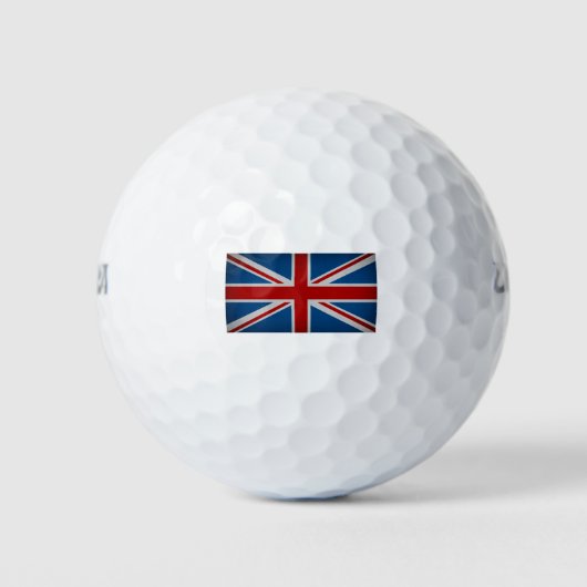 Vlag van het Verenigd Koninkrijk Golfballen (Voorkant)