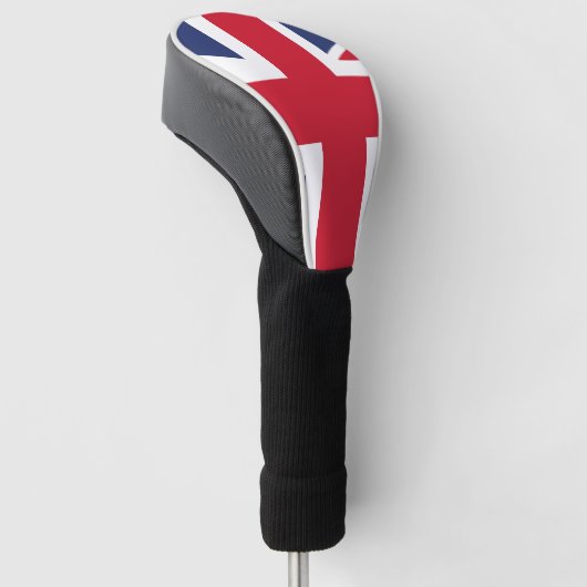 Vlag van het Verenigd Koninkrijk Golfheadcover (Schuin)