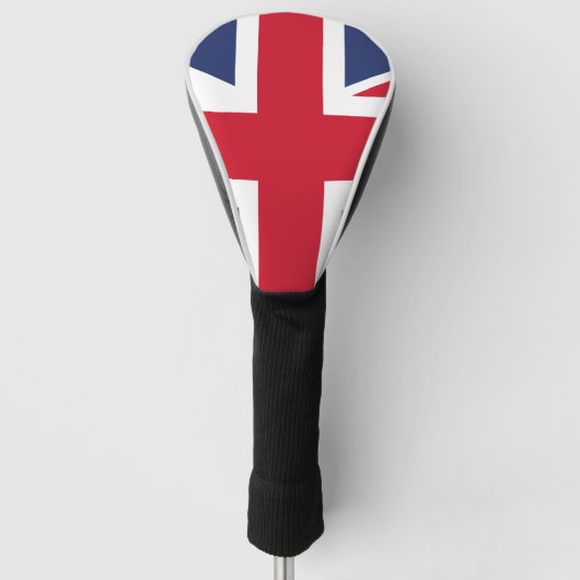 Vlag van het Verenigd Koninkrijk Golfheadcover (Voorkant)