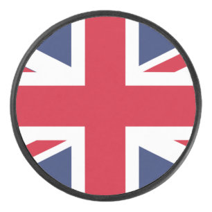 Vlag van het Verenigd Koninkrijk Hockey Puck