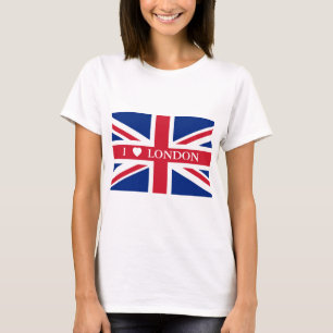 vlag van het Verenigd Koninkrijk - IK HOUD VAN LON T-shirt