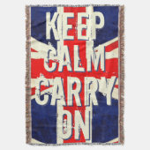  vlag van het Verenigd Koninkrijk "Inspirerend off Deken (Voorkant Verticaal)