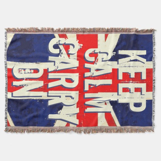  vlag van het Verenigd Koninkrijk "Inspirerend off Deken (Voorkant)