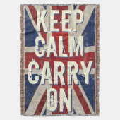  vlag van het Verenigd Koninkrijk "Inspirerend off Deken (Voorkant Verticaal)