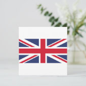 Vlag van het Verenigd Koninkrijk Kaart (Staand voorkant)