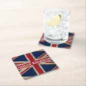 Vlag van het Verenigd Koninkrijk Kartonnen Onderzetters (Insitu)