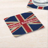 Vlag van het Verenigd Koninkrijk Kartonnen Onderzetters (Schuin)