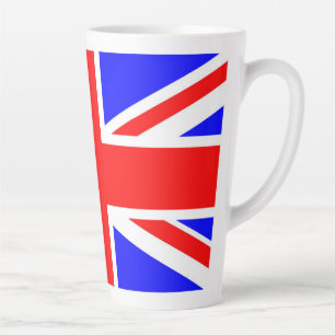 Vlag van het Verenigd Koninkrijk Latte Mok