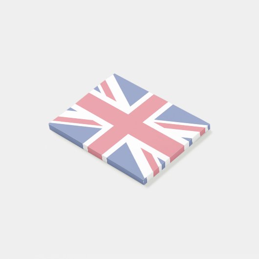 Vlag van het Verenigd Koninkrijk. Post-it® Notes (Schuin)