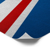 Vlag van het Verenigd Koninkrijk Poster (Hoek)