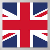 Vlag van het Verenigd Koninkrijk Poster (Voorkant)