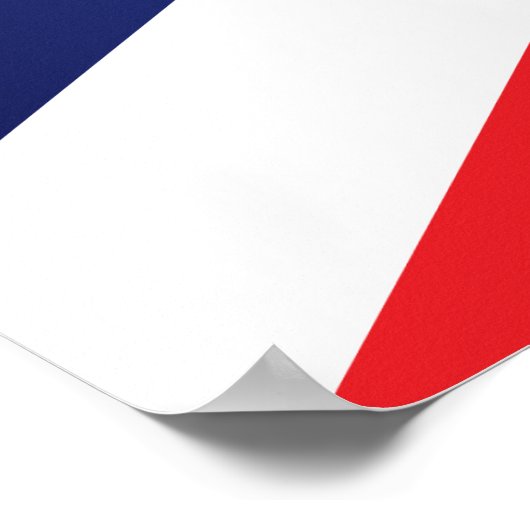 vlag van het Verenigd Koninkrijk Poster (Hoek)