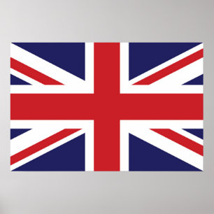 Vlag van het Verenigd Koninkrijk Poster