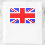 Vlag van het Verenigd Koninkrijk Rechthoekige Sticker (Tas)