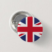 Vlag van het Verenigd Koninkrijk Ronde Button 3,2 Cm (Voorkant /achterkant)