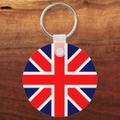 vlag van het Verenigd Koninkrijk. Sleutelhanger (Voorkant)