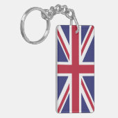 Vlag van het Verenigd Koninkrijk Sleutelhanger (Voorkant Links)