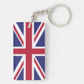 Vlag van het Verenigd Koninkrijk Sleutelhanger (achterkant)