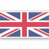 Vlag van het Verenigd Koninkrijk Sticker (Voorkant)