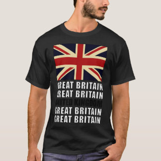 Vlag van het Verenigd Koninkrijk T-shirt