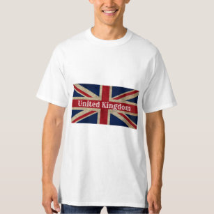 Vlag van het Verenigd Koninkrijk T-shirt